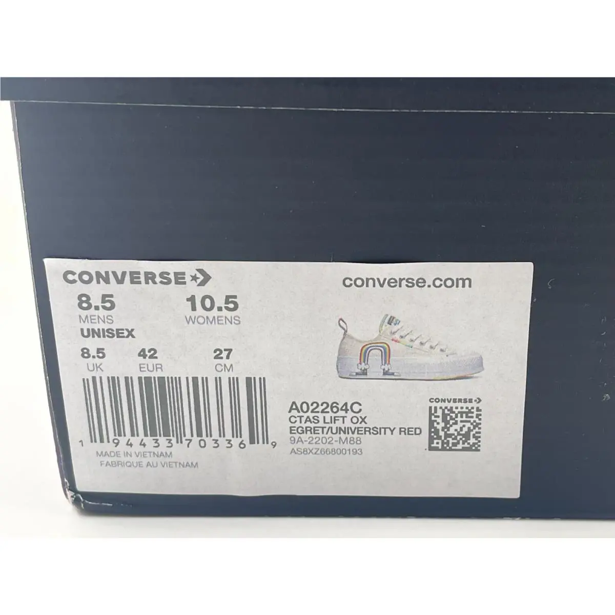 Converse shoes - Converse Chuck Taylor All Star - A02264C - Multicolor (UPC: 194433703369) 3