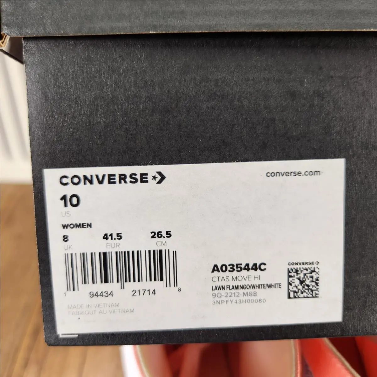 Converse shoes - Converse CTAS Move Hi - CTAS Move - A03544C - Pink 9