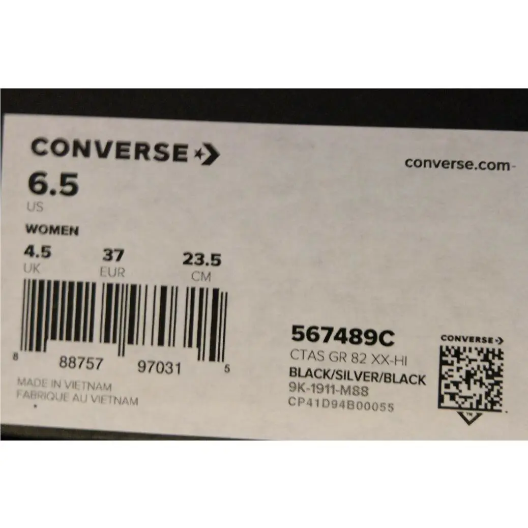 Converse shoes - GR-82 XX - 567489c - Black 5