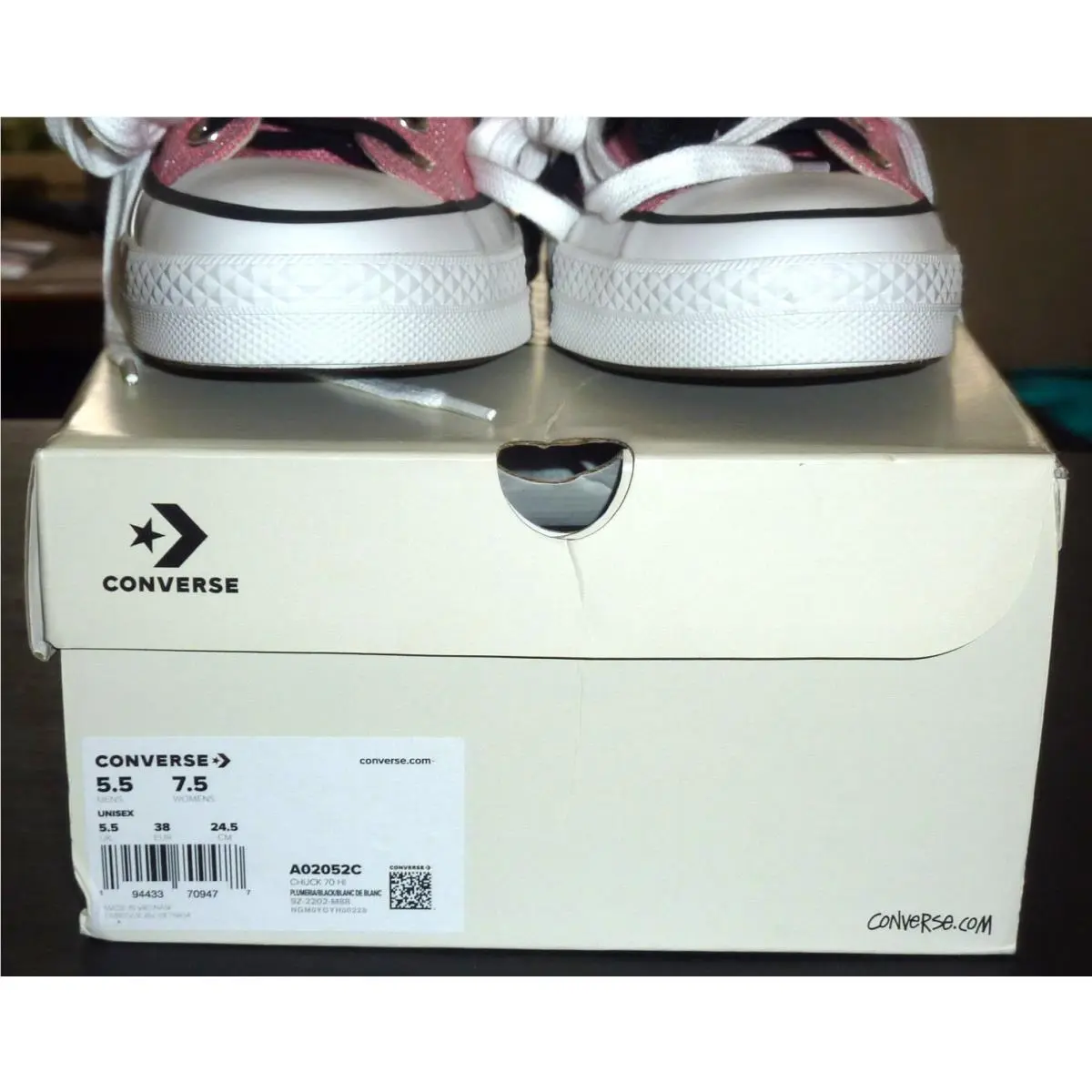 Converse shoes - Converse Chuck Taylor All Star 70 - A02052C - Pink 5