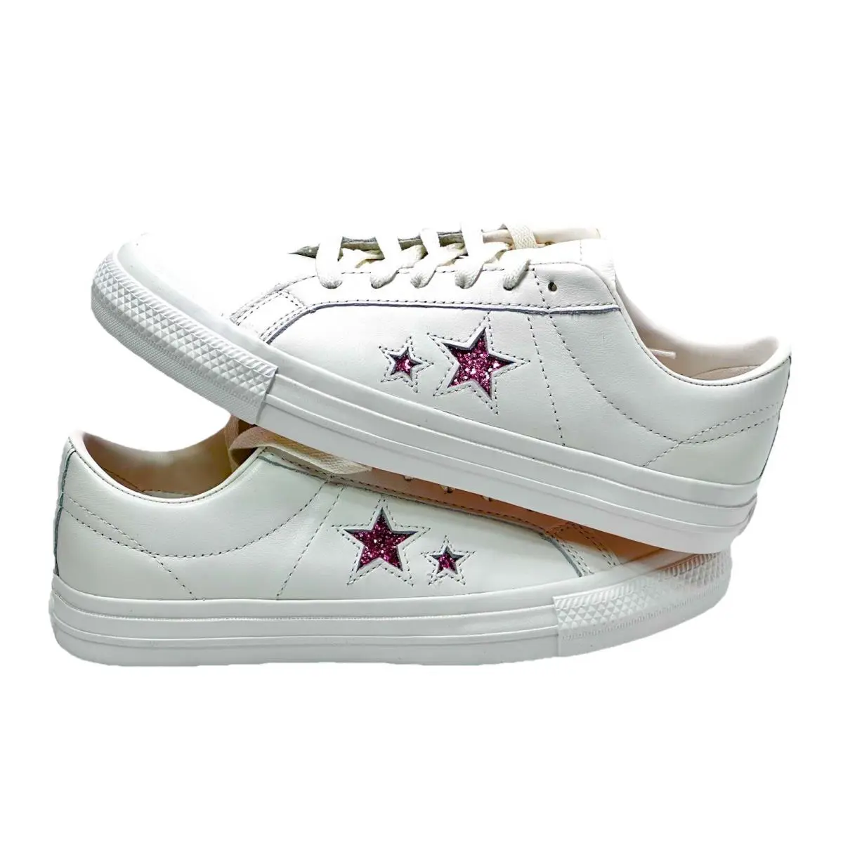 Converse shoes - Converse One Star - One Star - A08655C - White / Pink (UPC: 0194434619836) 0