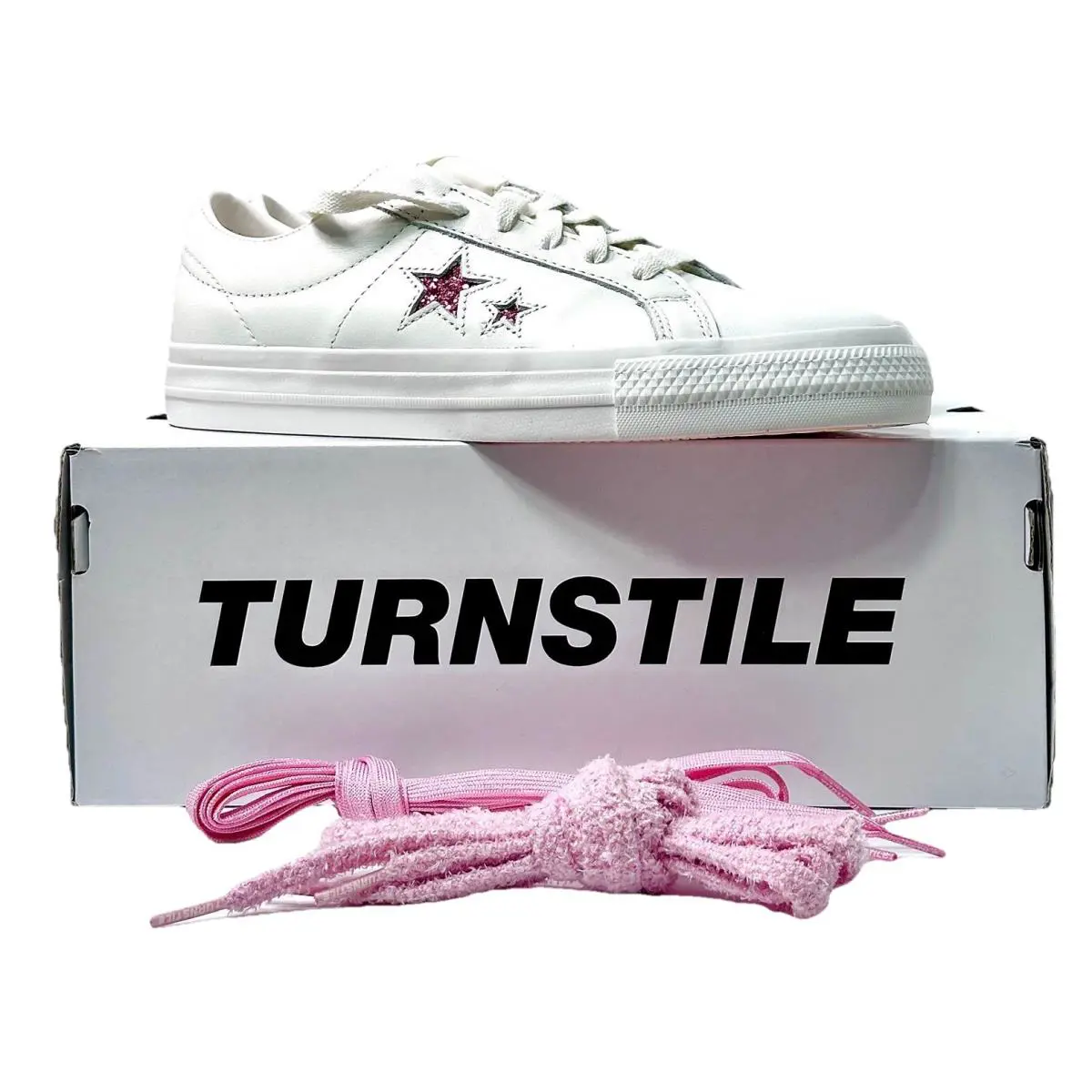 Converse shoes - Converse One Star - One Star - A08655C - White / Pink (UPC: 0194434619836) 4