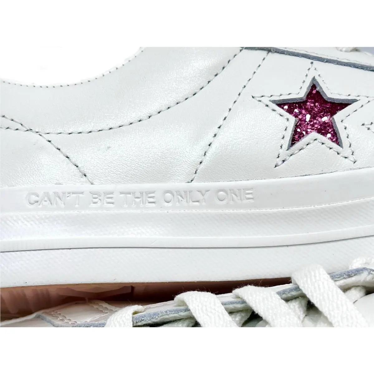 Converse shoes - Converse One Star - One Star - A08655C - White / Pink (UPC: 0194434619836) 7