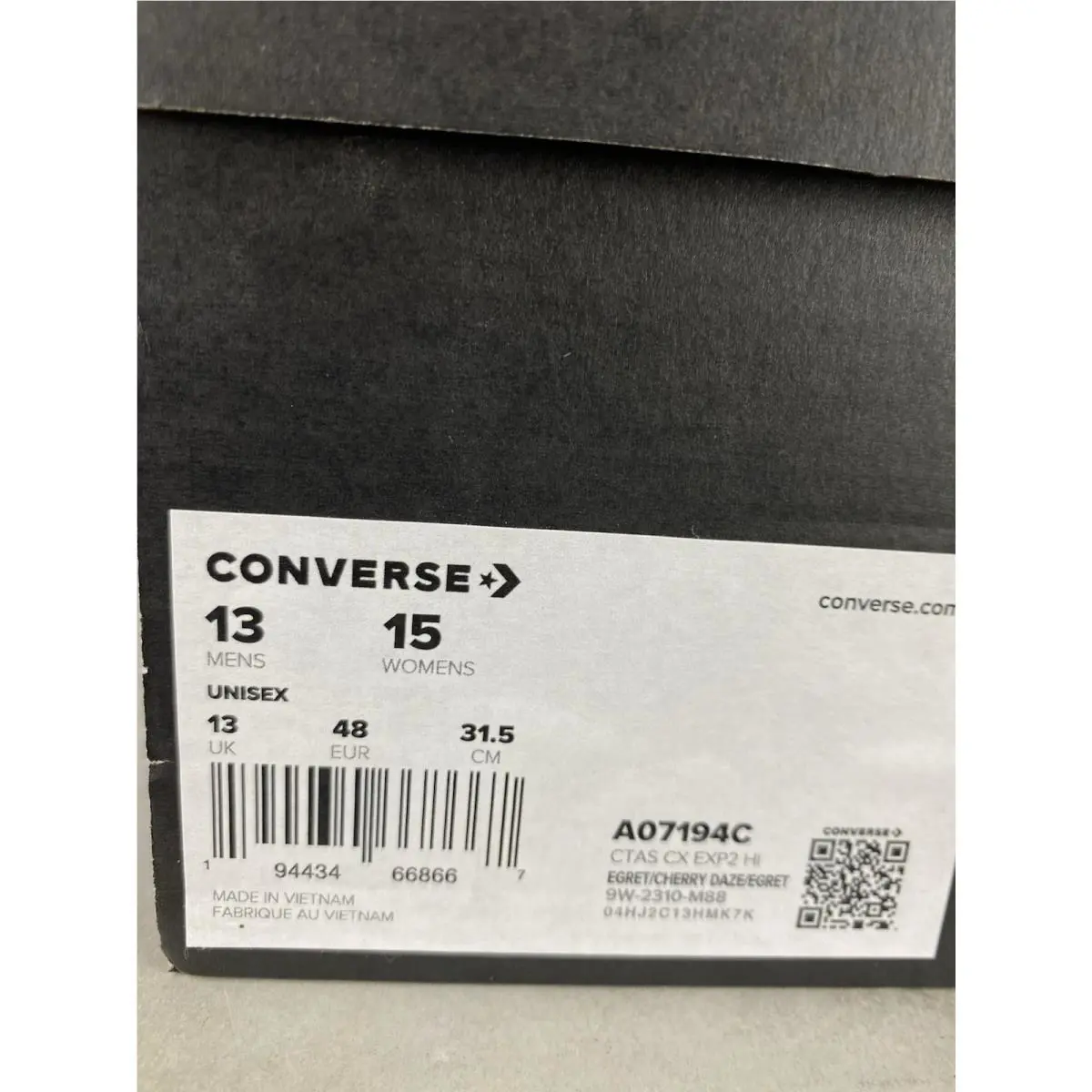 Converse shoes - Converse Chuck Taylor All Star CX High - A07194C - White (UPC: 194434668667) 8