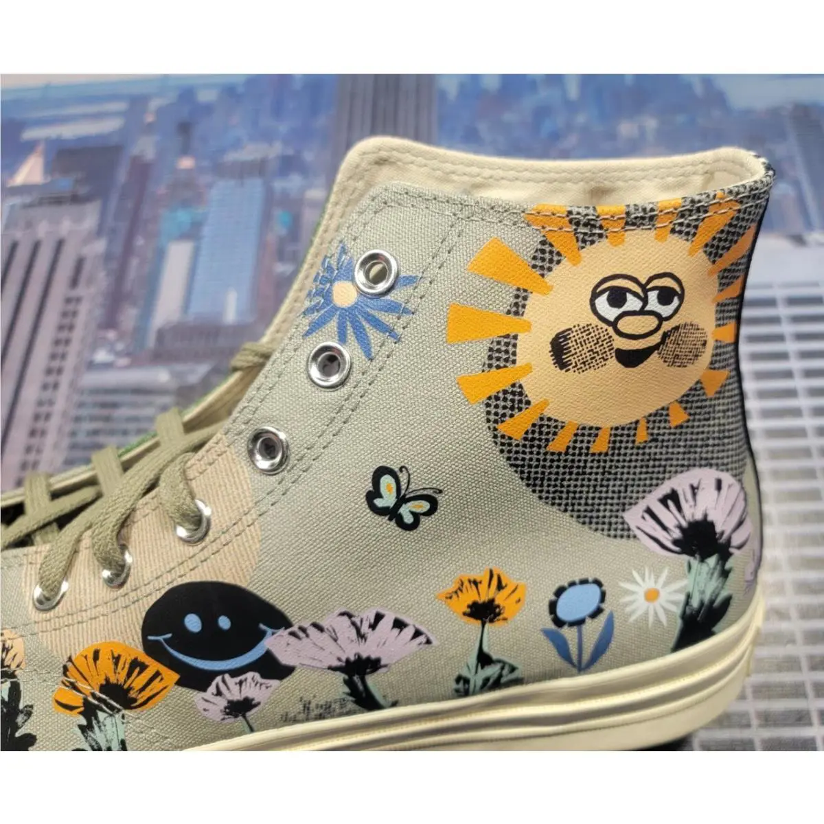 Converse shoes - High Top - High Top - 172935c - Slate Sage 8