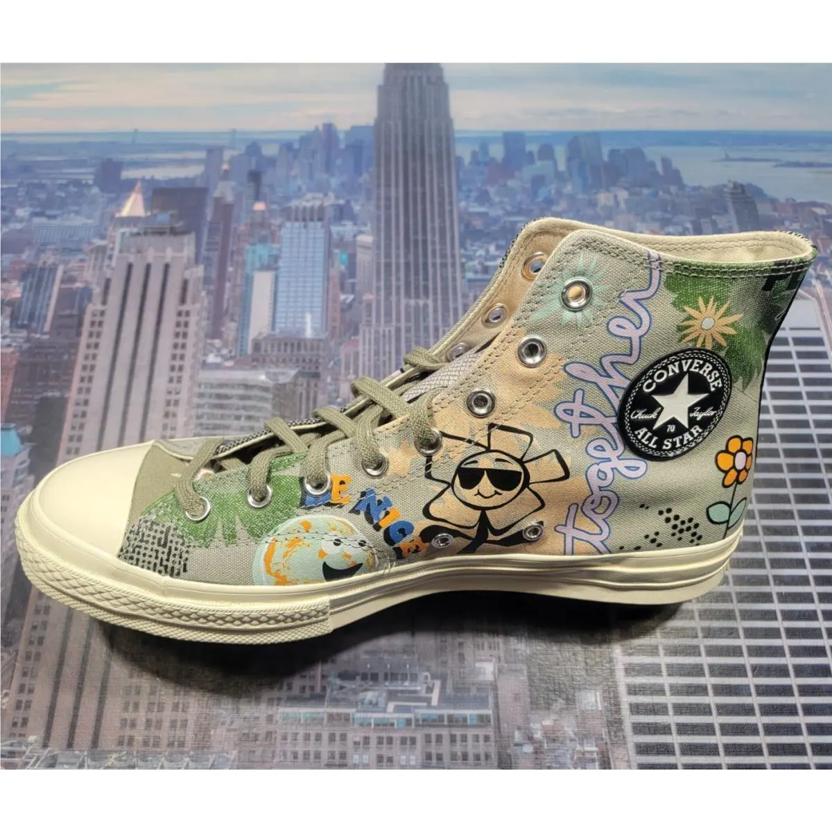 Converse shoes - High Top - High Top - 172935c - Slate Sage 9