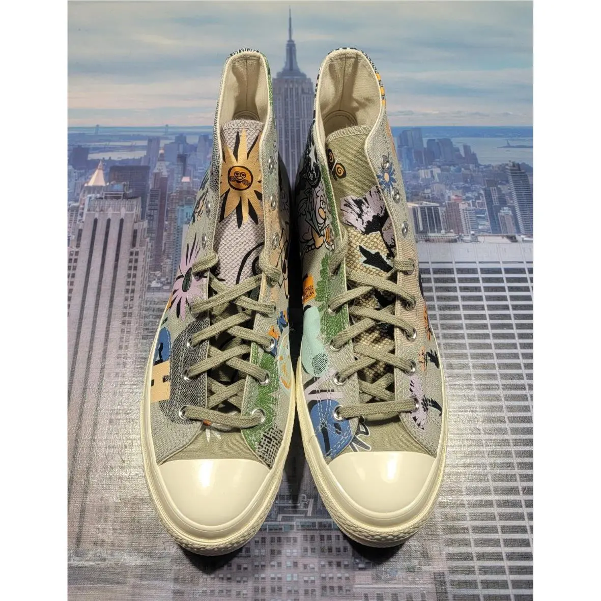 Converse shoes - High Top - High Top - 172935c - Slate Sage 1
