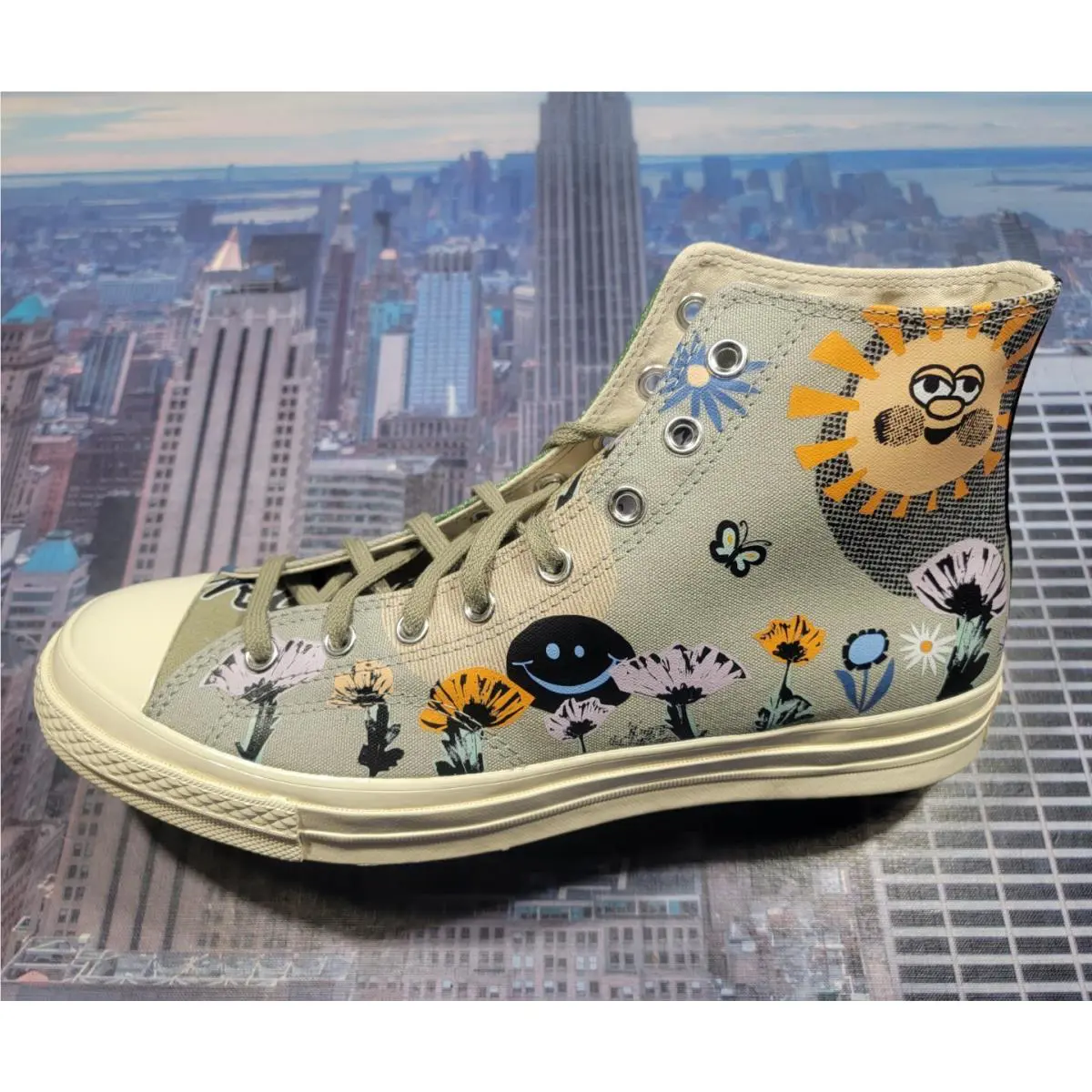 Converse shoes - High Top - High Top - 172935c - Slate Sage 6