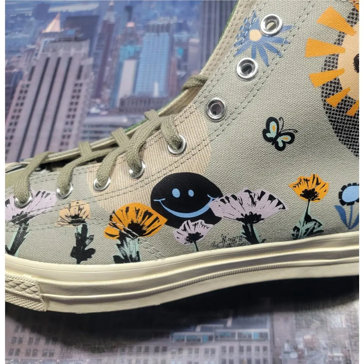 Converse shoes - High Top - High Top - 172935c - Slate Sage 7