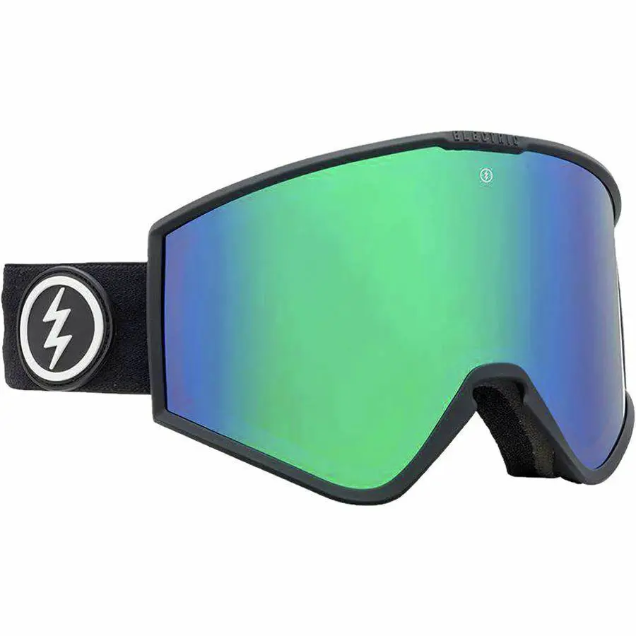 Electric Visual Kleveland Matte Black + BL Snowboarding Goggles Brose / Green