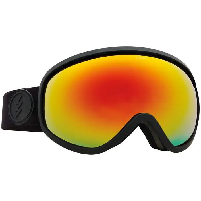 Electric Visual Mesher Matte Black + BL Snowboarding Goggles Brose/red Chrome