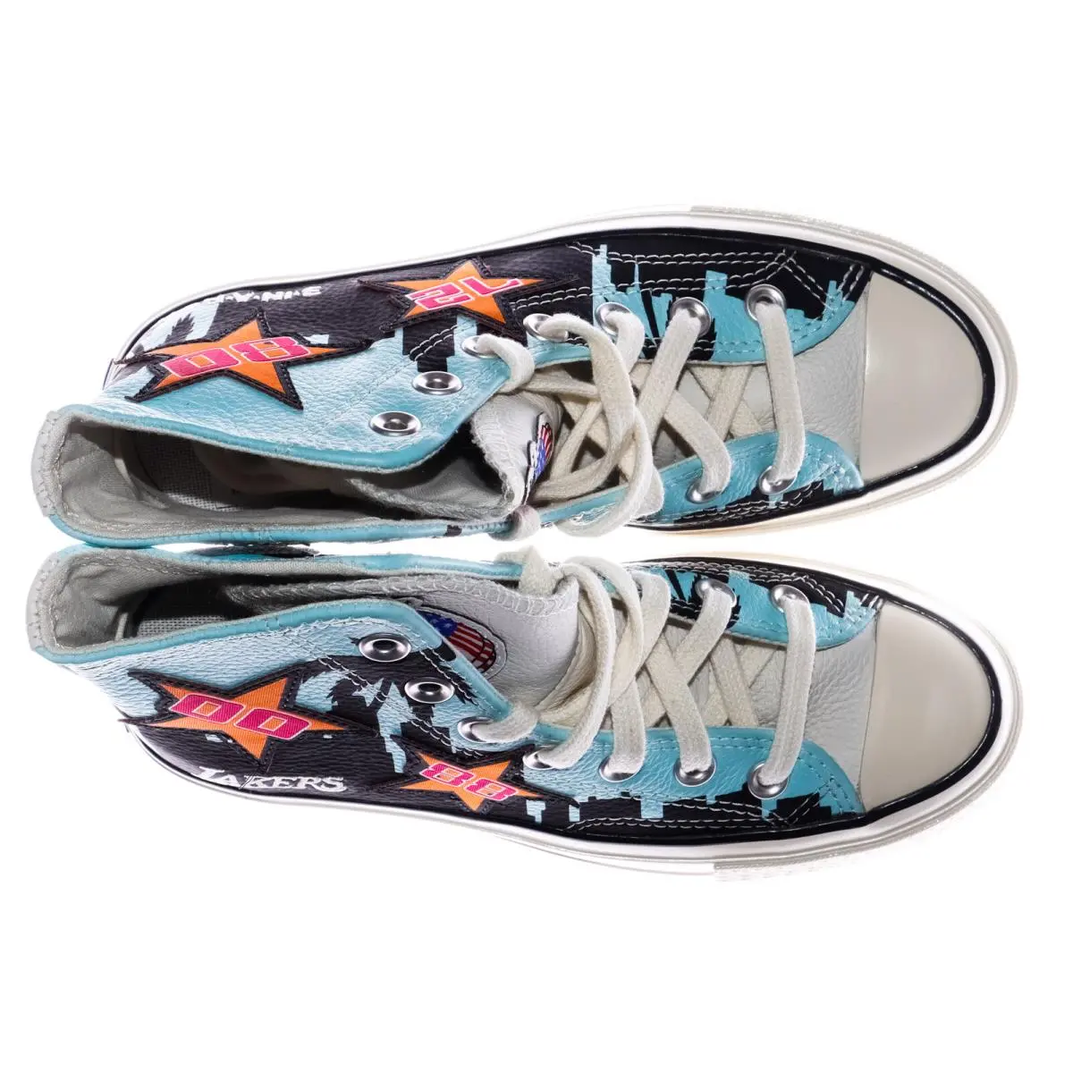 Converse shoes - Converse NBA Chinatown Market Chuck 70 - 171242C - Poolside, Black, Egret (UPC: 194432970205) 0