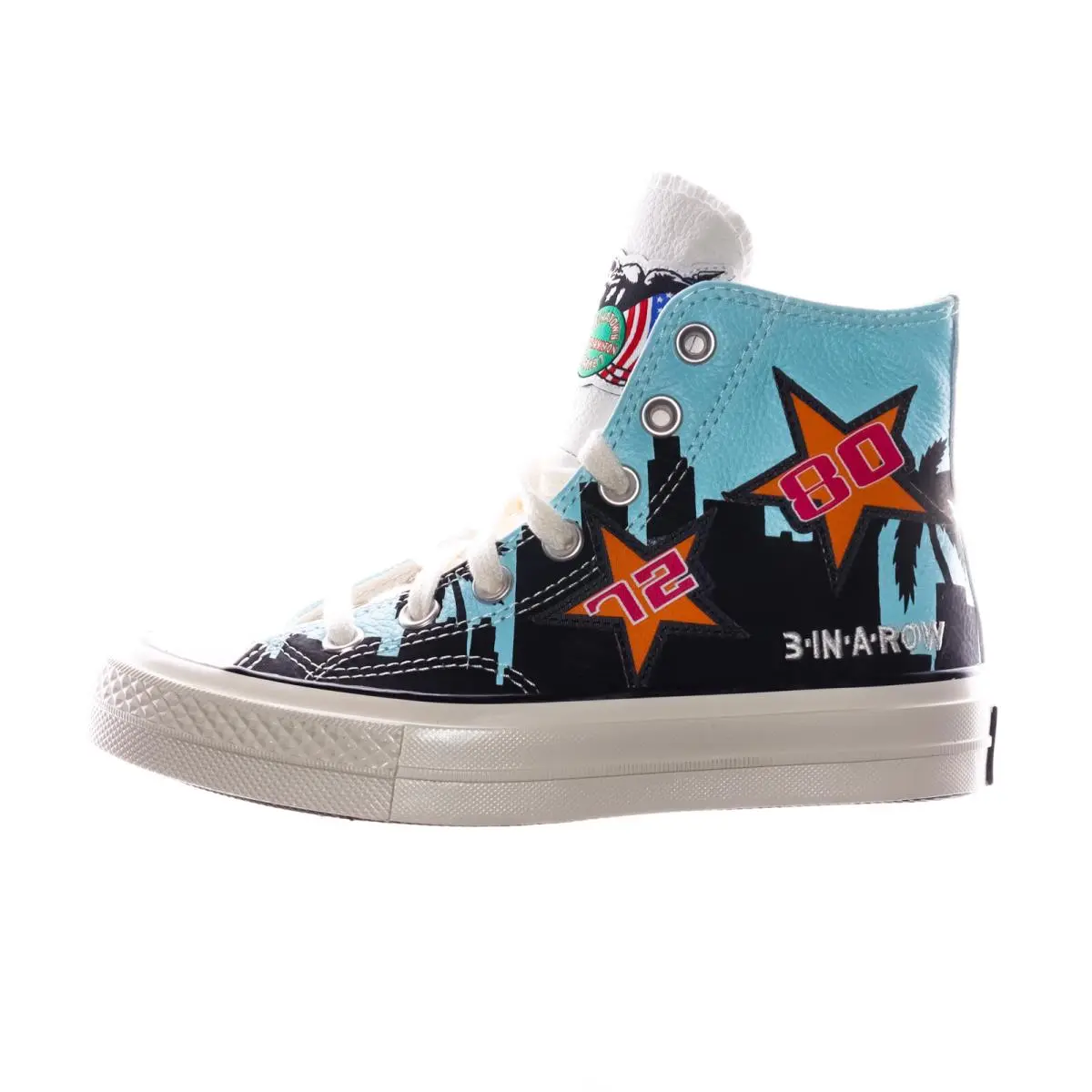 Converse shoes - Converse NBA Chinatown Market Chuck 70 - 171242C - Poolside, Black, Egret (UPC: 194432970205) 1
