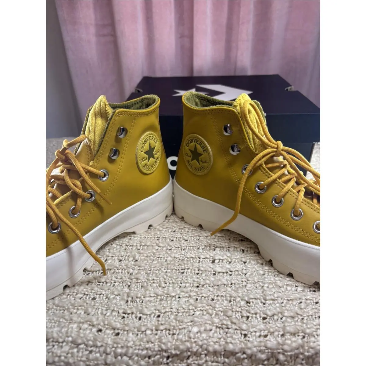 Converse shoes - Converse Lugged High Top Shoe - 565005C - Yellow 0