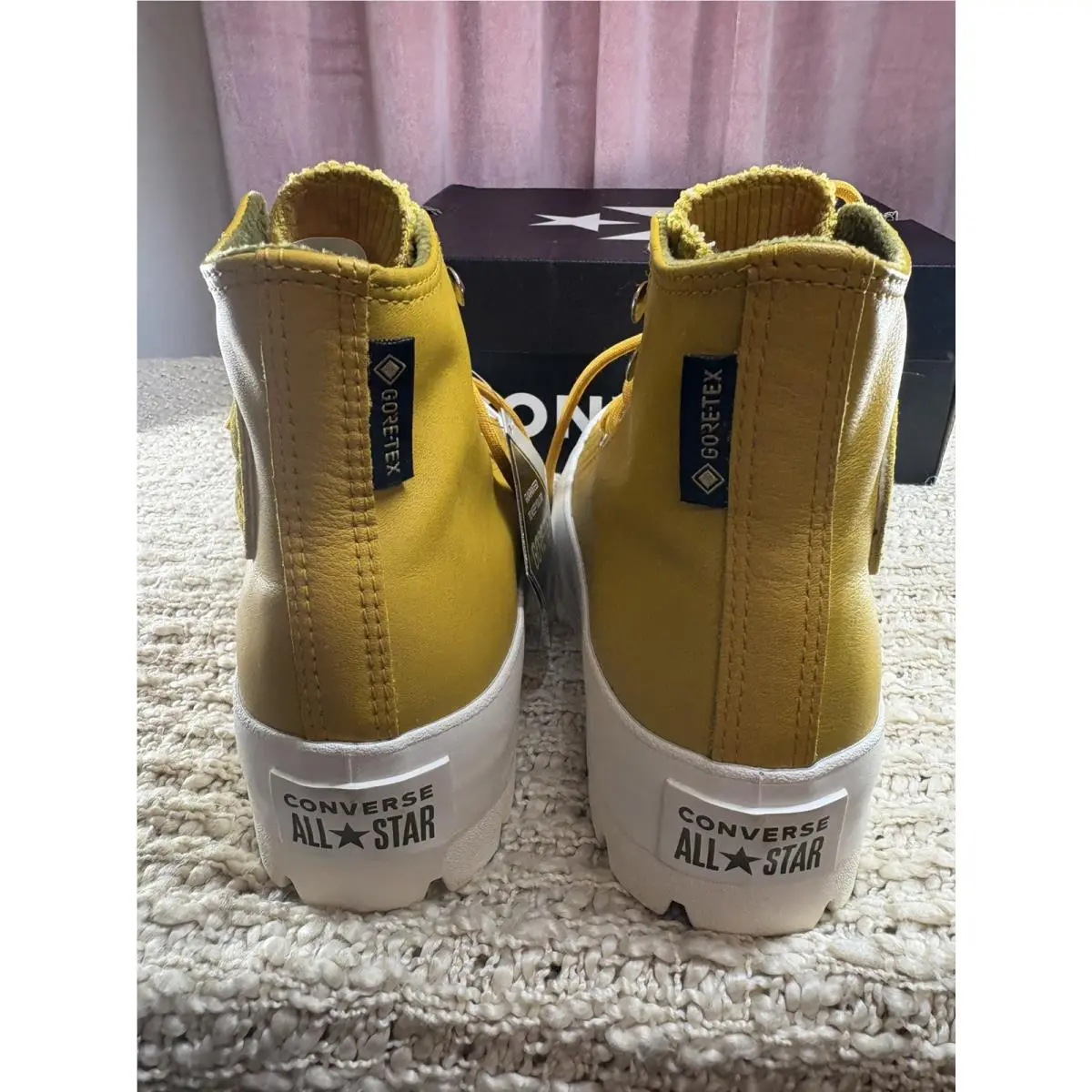 Converse shoes - Converse Lugged High Top Shoe - 565005C - Yellow 1