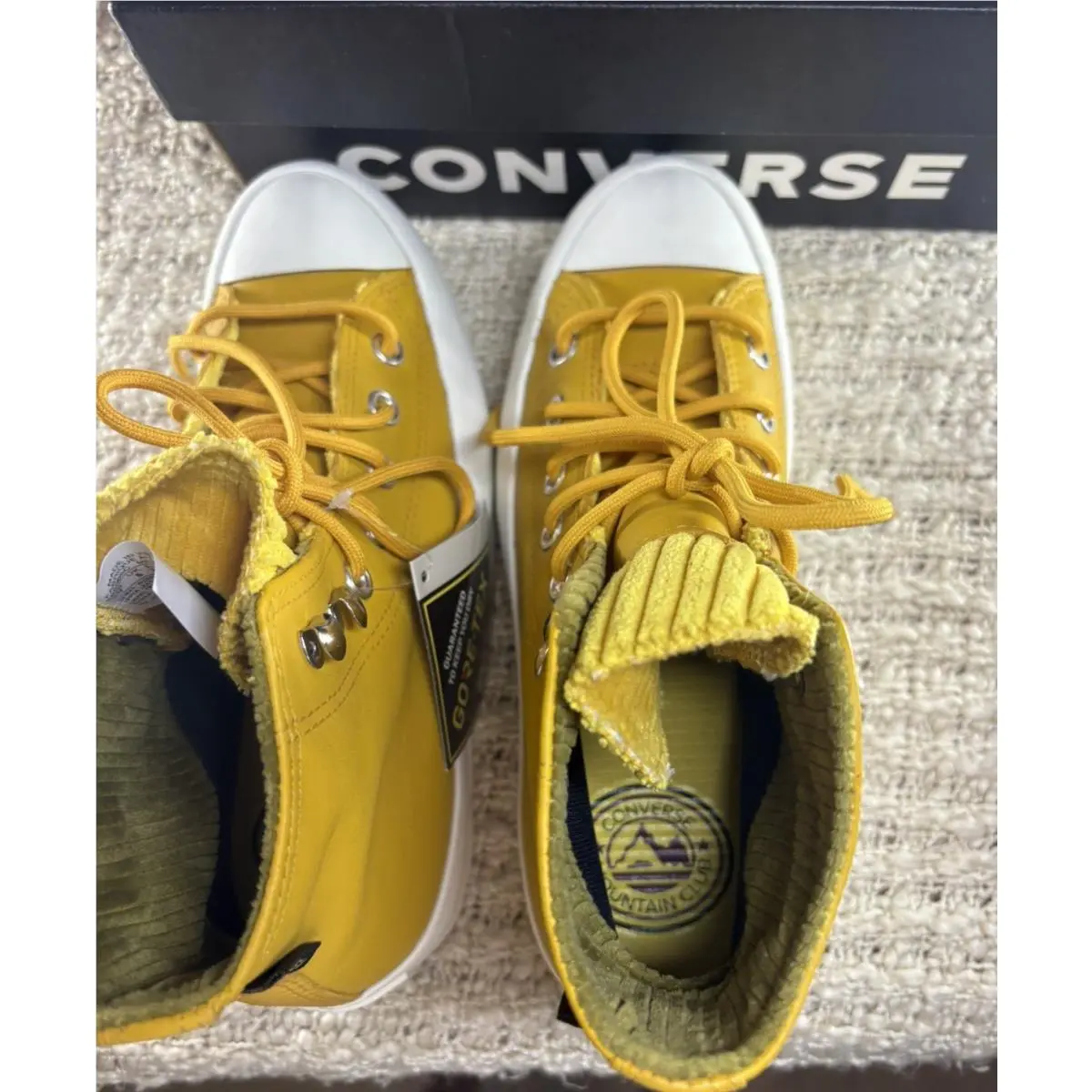 Converse shoes - Converse Lugged High Top Shoe - 565005C - Yellow 4