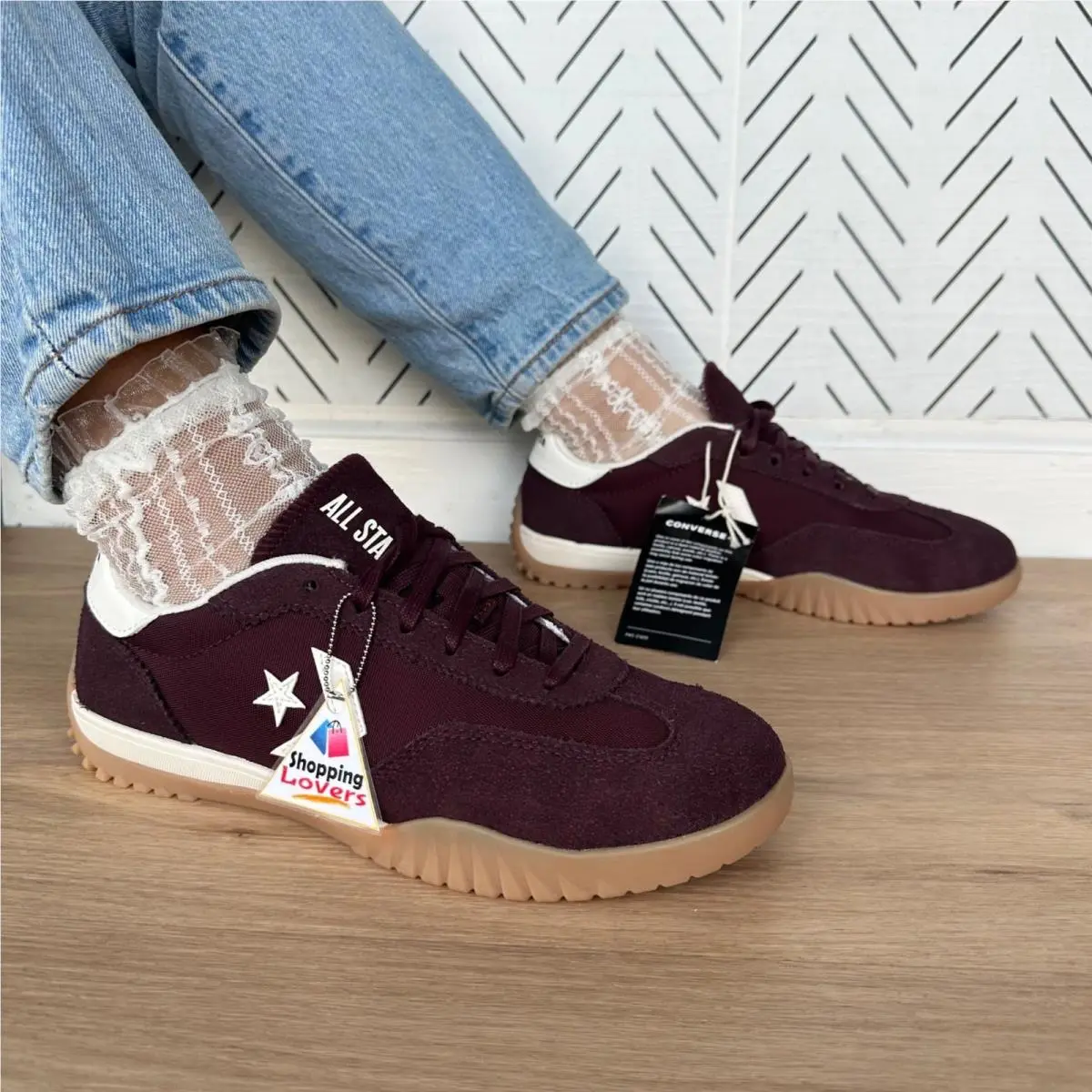 Converse shoes - Run Star Trainer OX - Run Star Trainer - A13360C - Burgundy (UPC: 194435247380) 0