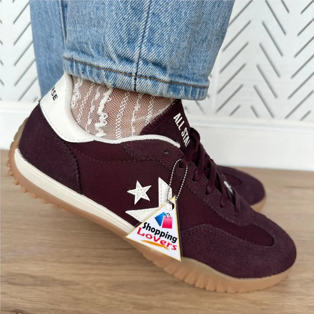 Converse shoes - Run Star Trainer OX - Run Star Trainer - A13360C - Burgundy (UPC: 194435247380) 1