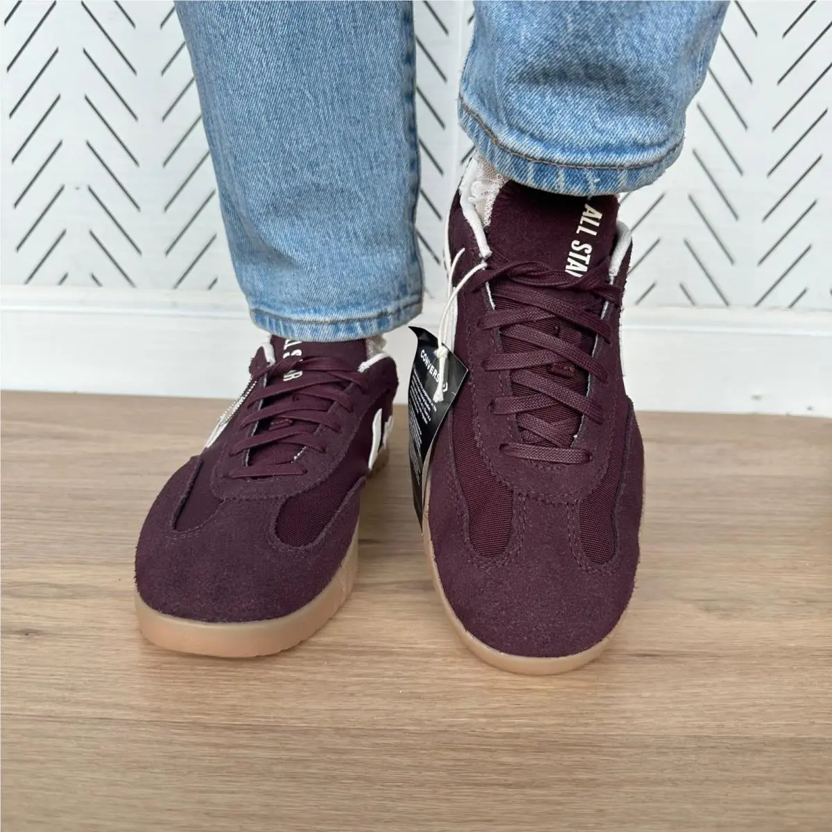 Converse shoes - Run Star Trainer OX - Run Star Trainer - A13360C - Burgundy (UPC: 194435247380) 3