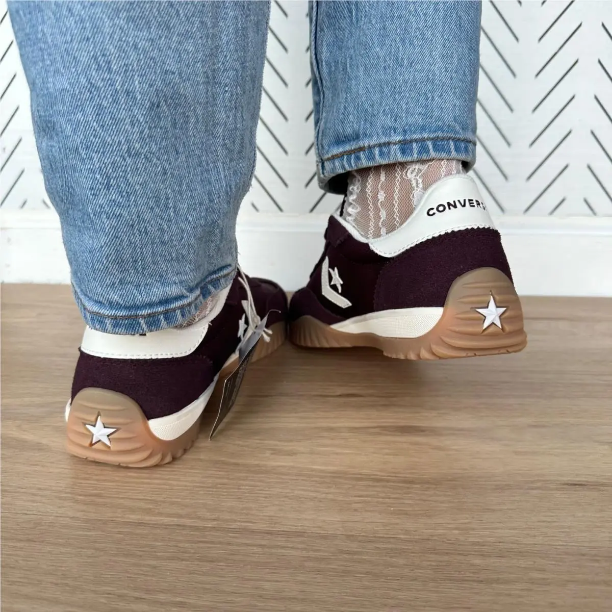 Converse shoes - Run Star Trainer OX - Run Star Trainer - A13360C - Burgundy (UPC: 194435247380) 4