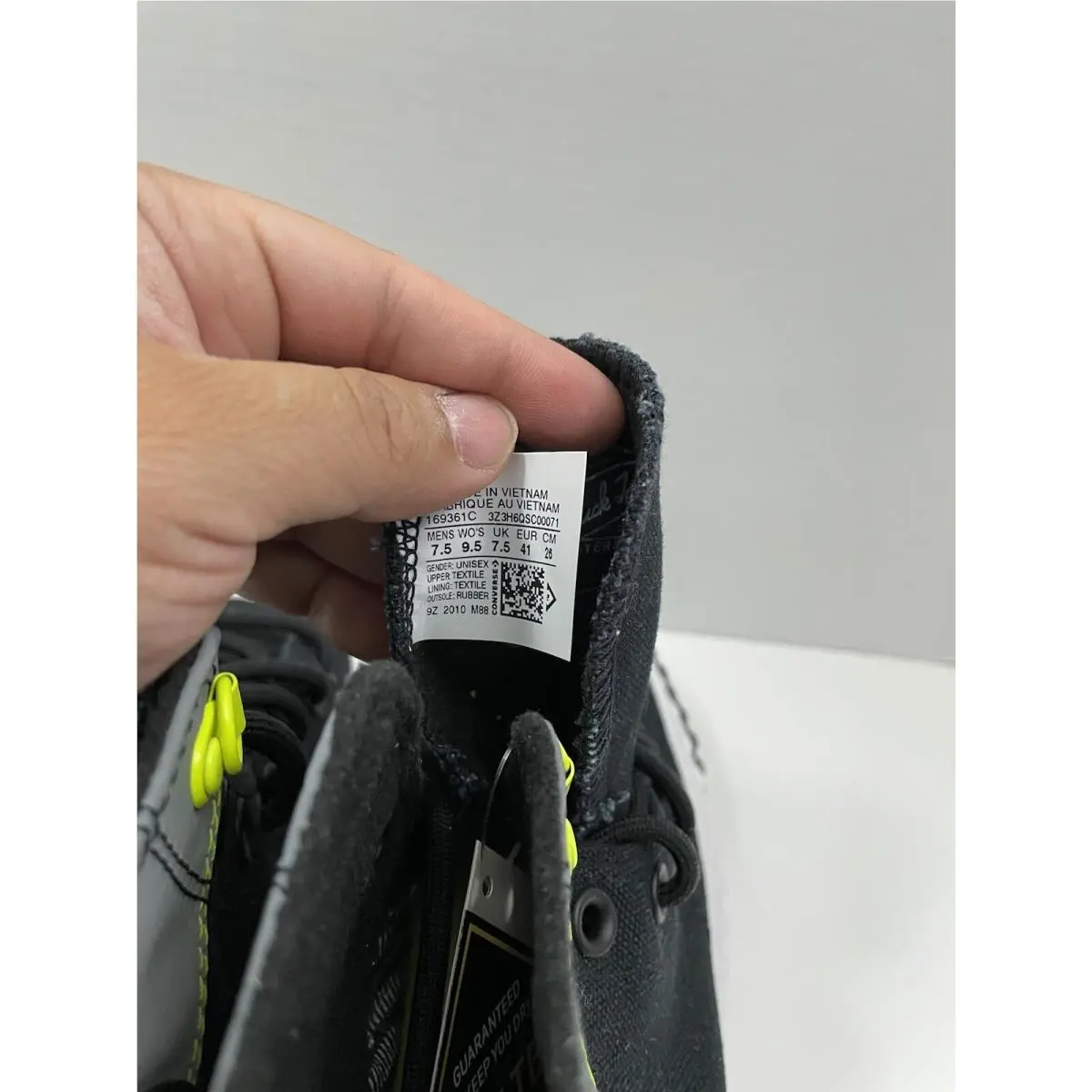 Converse shoes - Chuck 70 Hi Bosey Gore-Tex - 169362C - Black 8