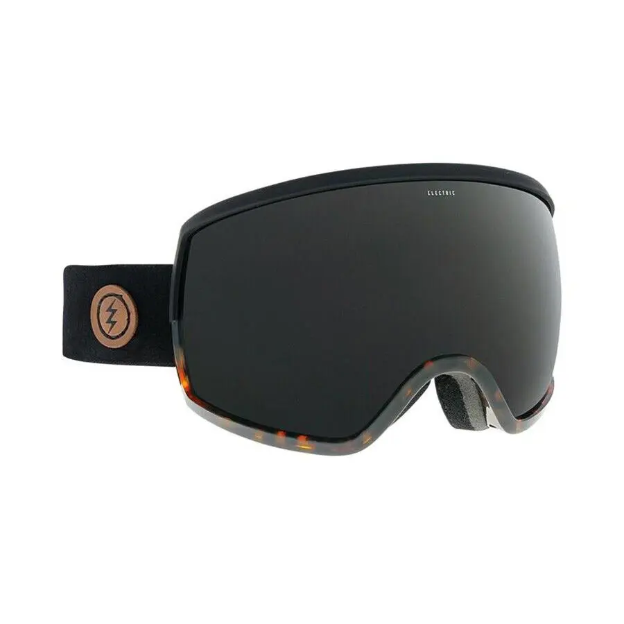 Visual Egg Murked Snowboarding Goggles Jet Black EG2418104 by Electric