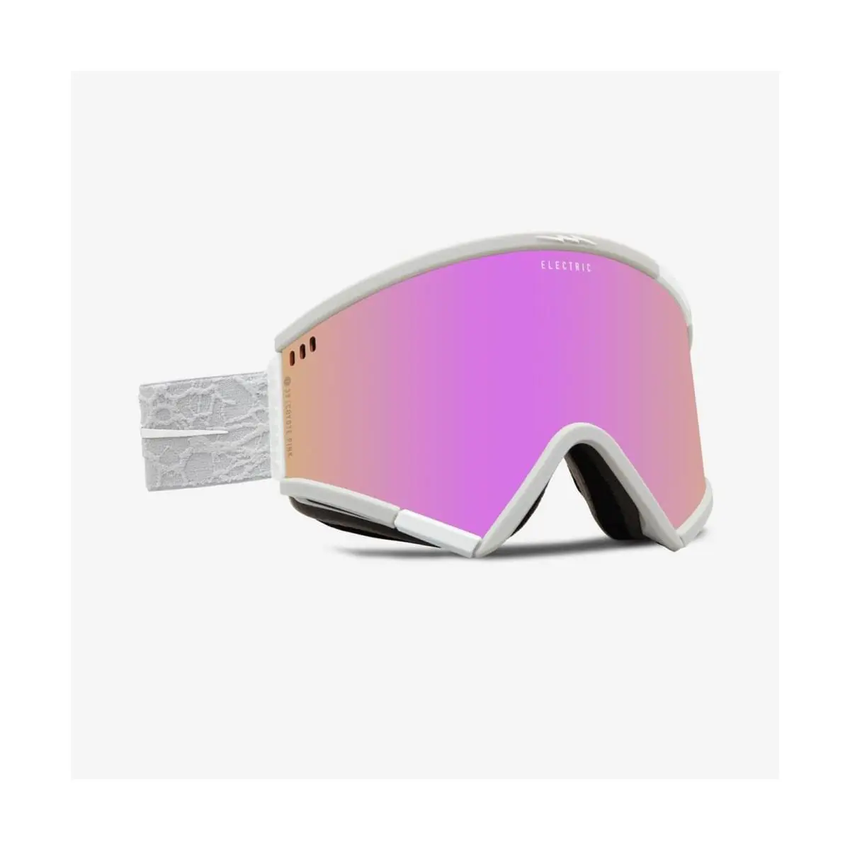Electric Eyewear - Roteck Goggle Matte Grey Neuron - Matte Grey Neuron, Lens: Coyote Pink + Bonus Lens Onyx
