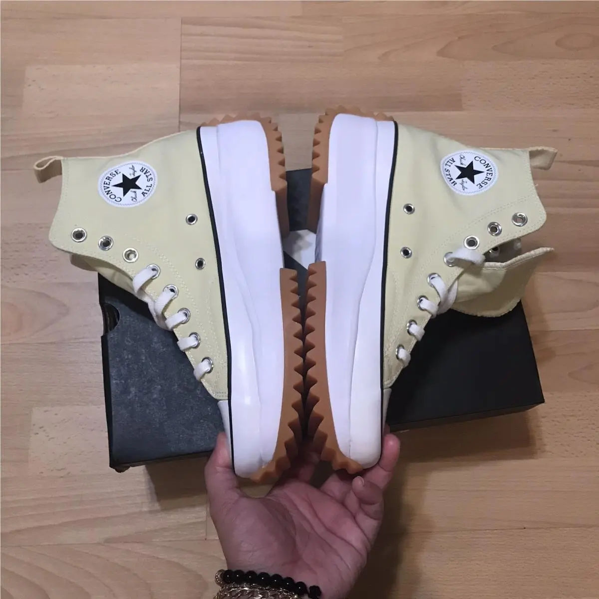 Converse shoes - Converse Run Star - Run Star - A02132C - Lemon Drop/Black/White 0