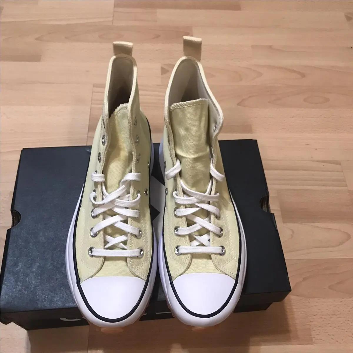 Converse shoes - Converse Run Star - Run Star - A02132C - Lemon Drop/Black/White 2