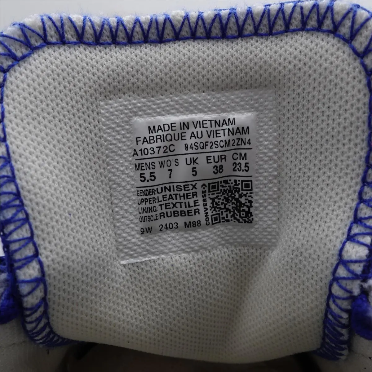 Converse shoes - Converse Run Star - Run Star - A10372C - Blue (UPC: 194434968408) 0
