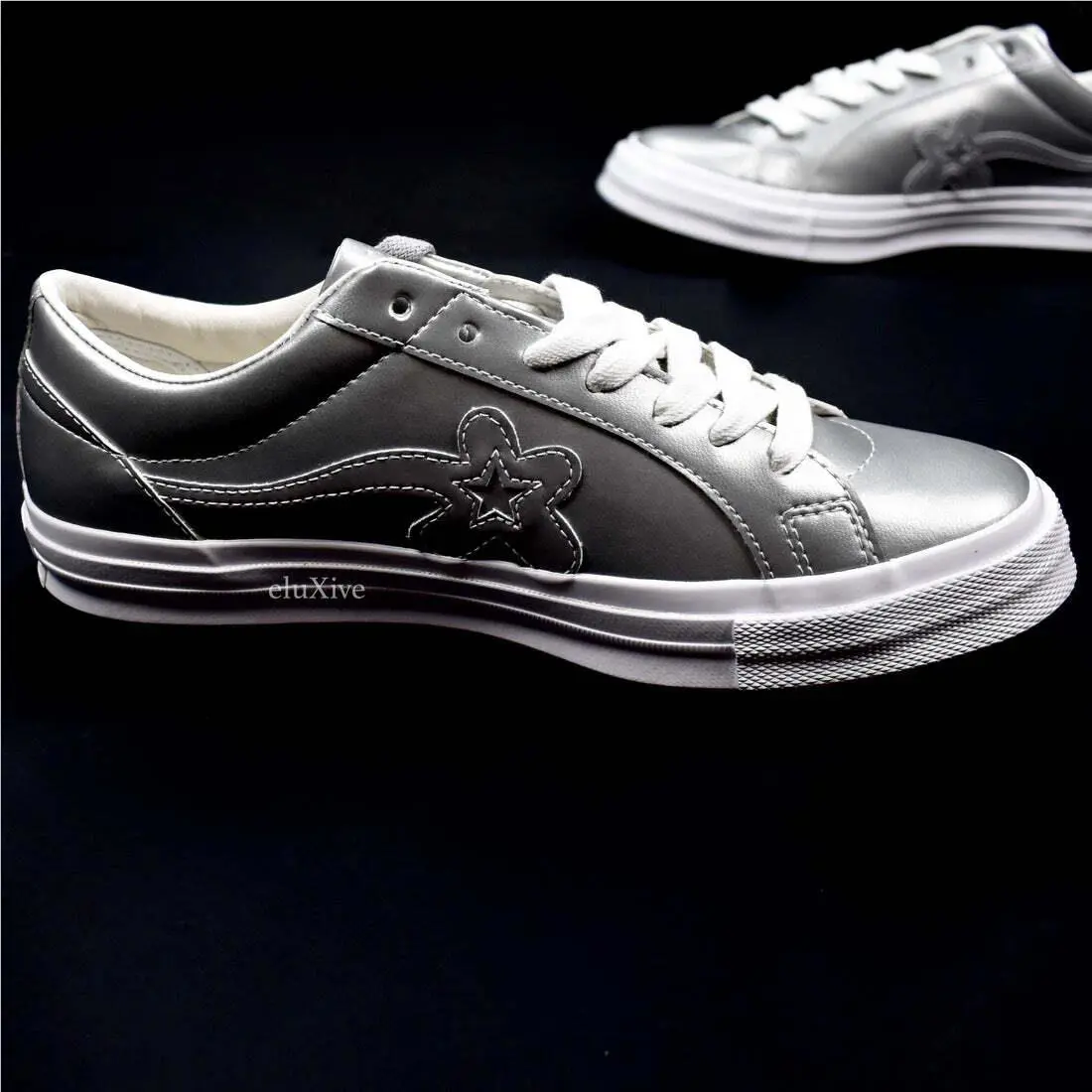 Converse shoes - Converse One Star Ox - One Star - 162134C - Silver 2