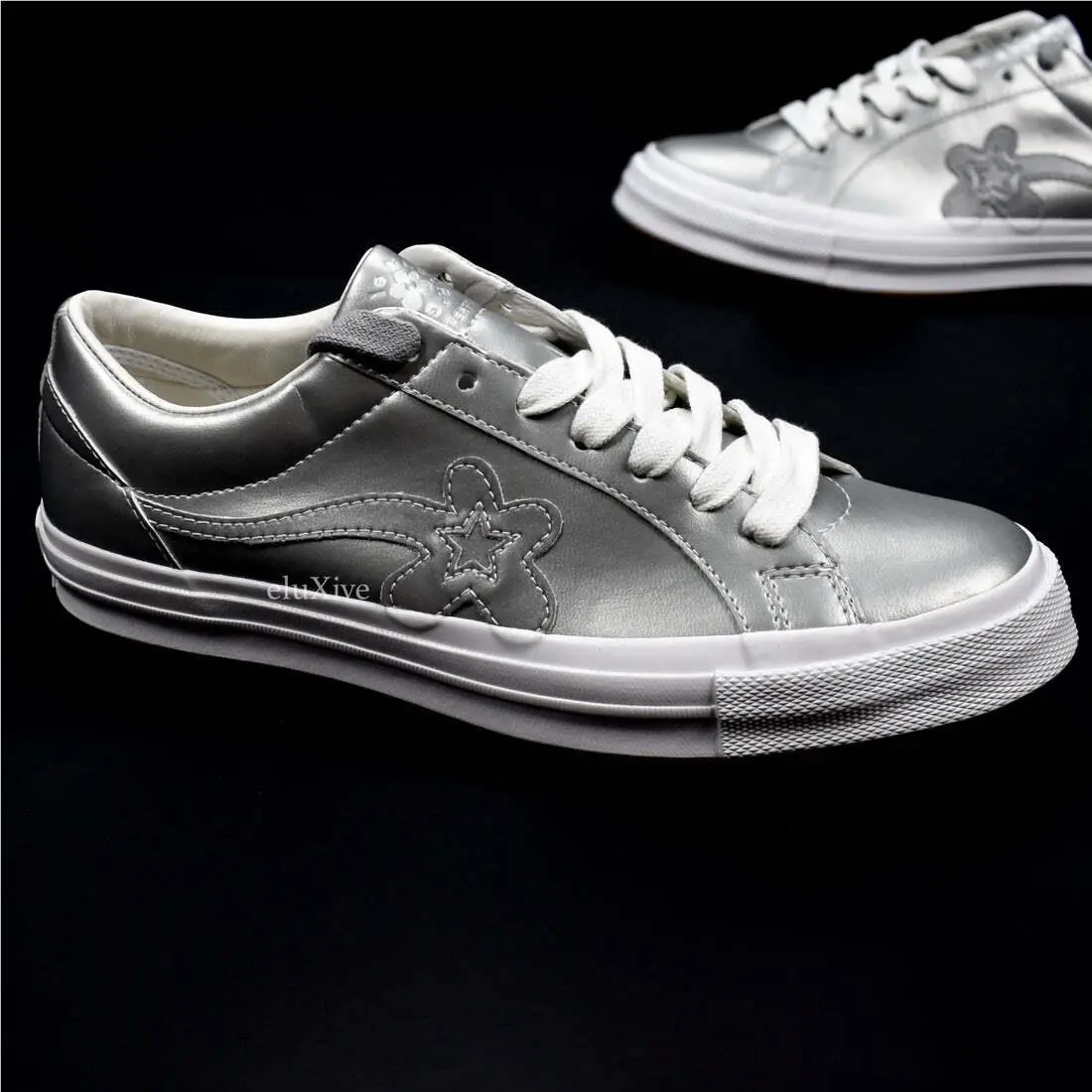 Converse shoes - Converse One Star Ox - One Star - 162134C - Silver 2