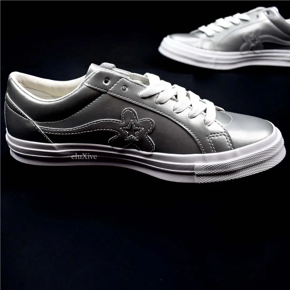 Converse shoes - Converse One Star Ox - One Star - 162134C - Silver 3