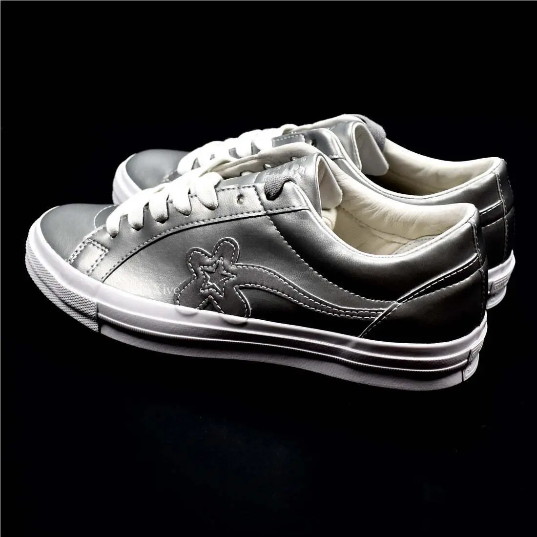 Converse shoes - Converse One Star Ox - One Star - 162134C - Silver 5