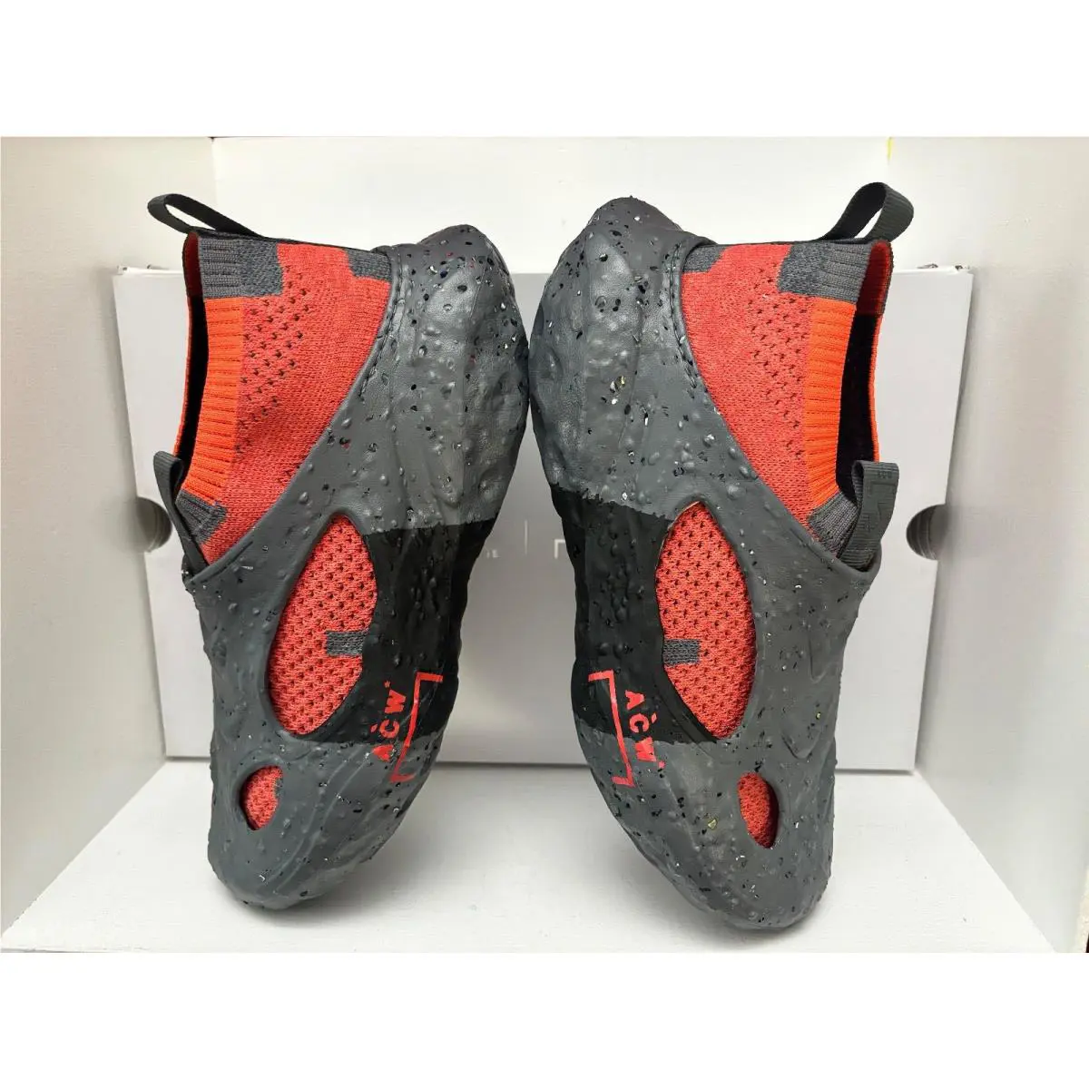Converse shoes - Converse Sponge Crater - Sponge Crater - A02613C - Dark Grey/ Tangerine 8