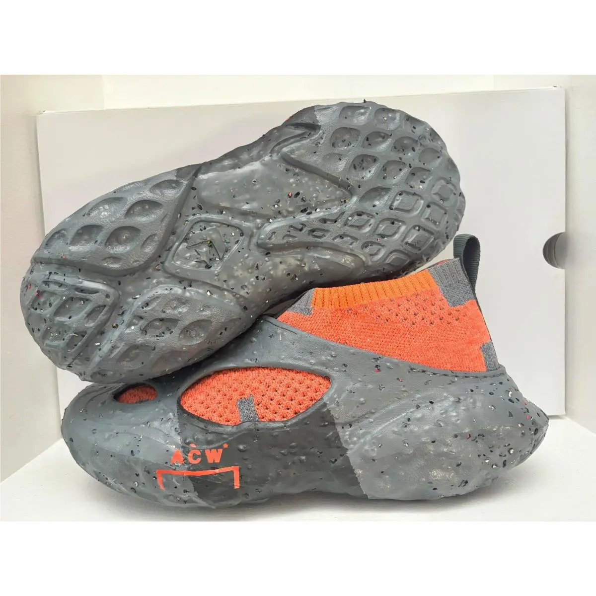 Converse shoes - Converse Sponge Crater - Sponge Crater - A02613C - Dark Grey/ Tangerine 1
