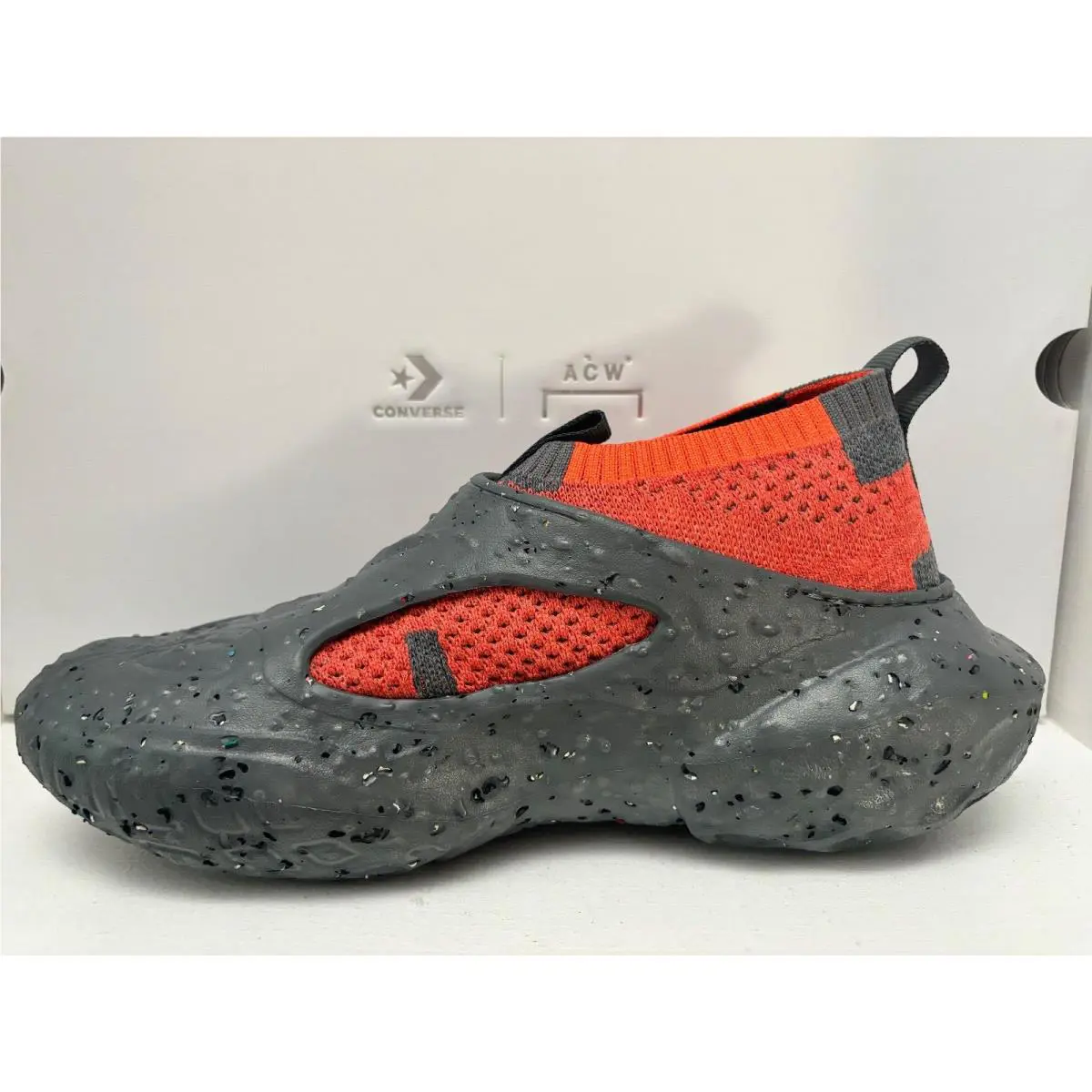 Converse shoes - Converse Sponge Crater - Sponge Crater - A02613C - Dark Grey/ Tangerine 2