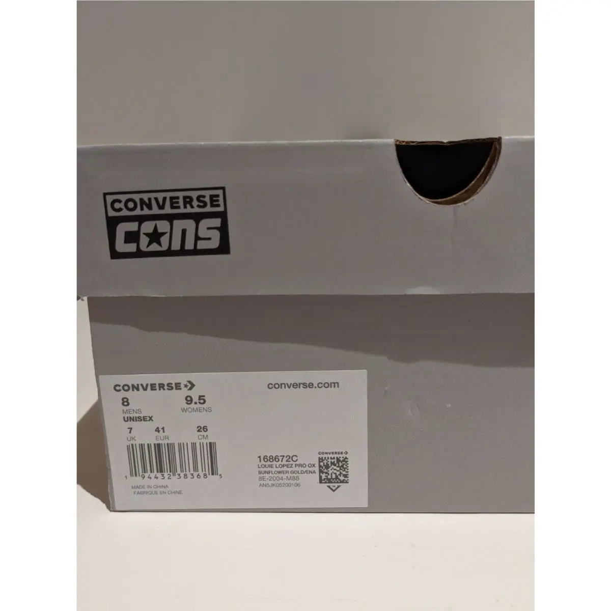 Converse shoes - Converse Louie Lopez Pro Ox - 168672C - Yellow 10