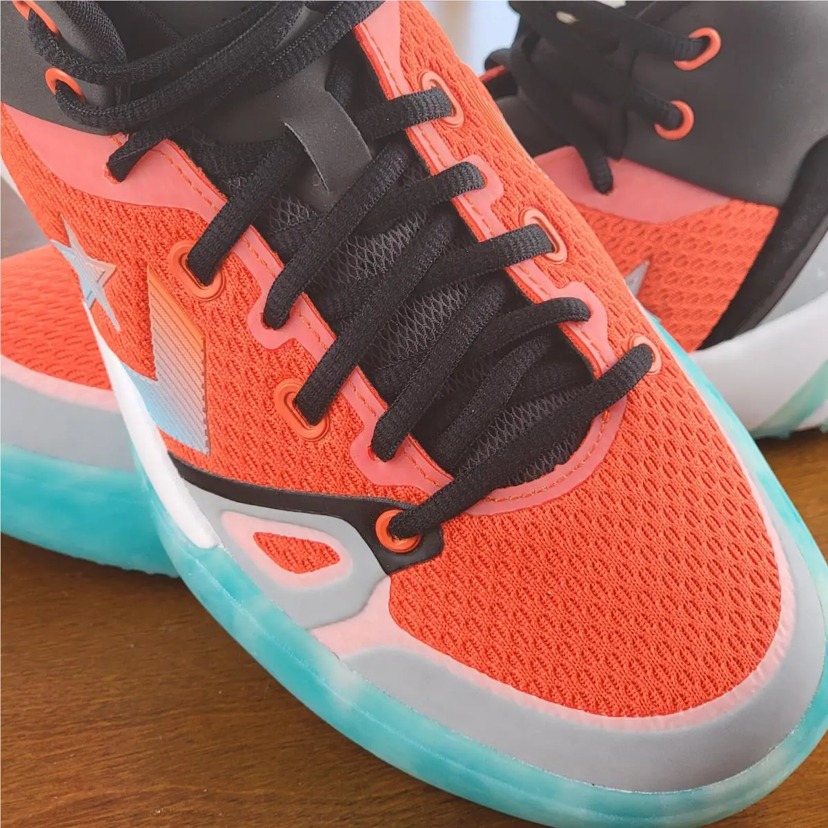 Converse shoes - Converse G4 Court Daze Hi - 170762C - Storm Wind / Bright Poppy / Harbor Teal (UPC: 194432895638) 5