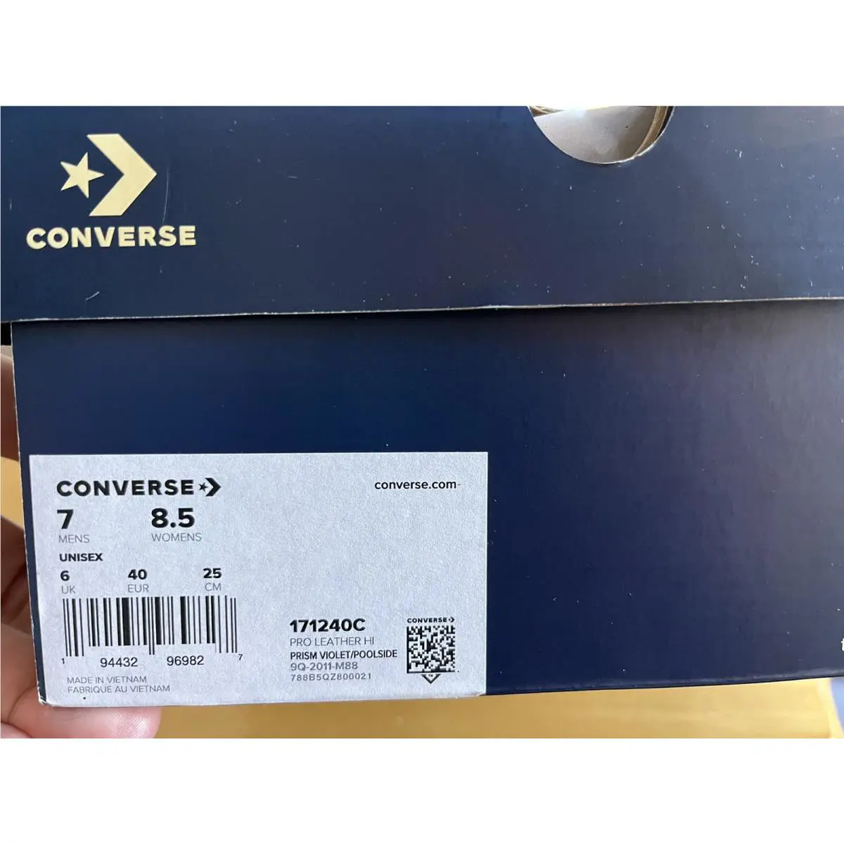 Converse shoes - Converse Pro Leather - Pro Leather - 171240C - Purple 7