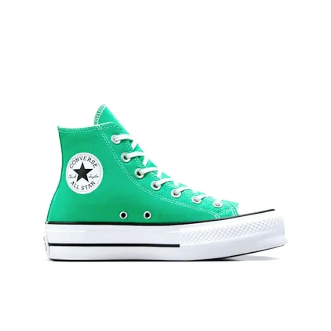 Converse shoes - Converse Chuck Taylor All Star High Lift Platform - A09393F - Green 0