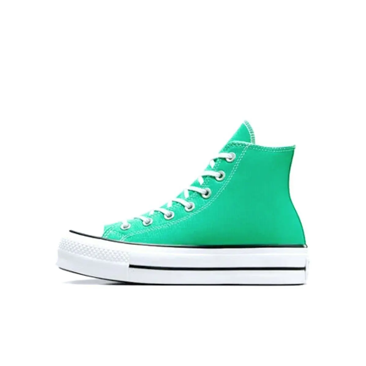 Converse shoes - Converse Chuck Taylor All Star High Lift Platform - A09393F - Green 1