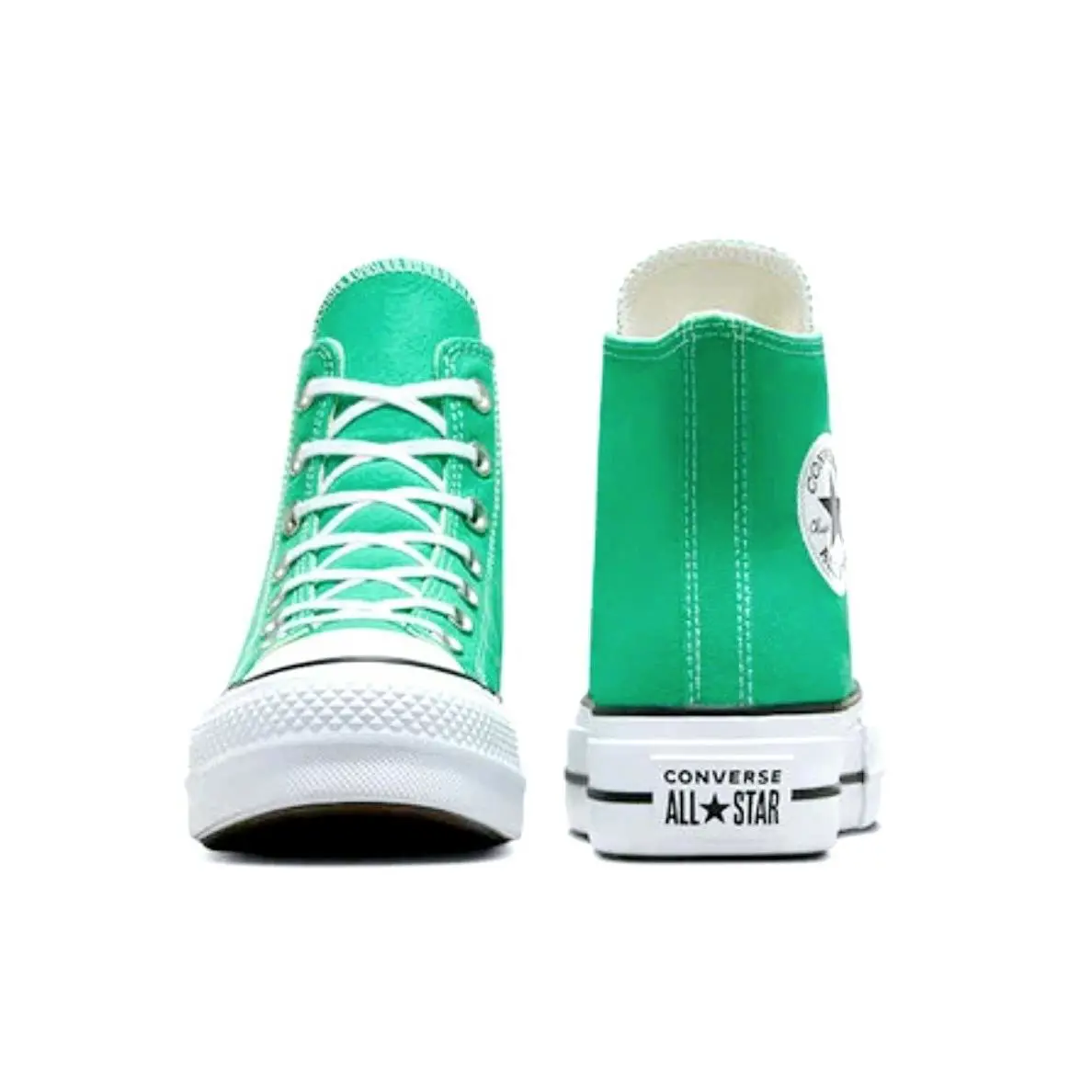 Converse shoes - Converse Chuck Taylor All Star High Lift Platform - A09393F - Green 4