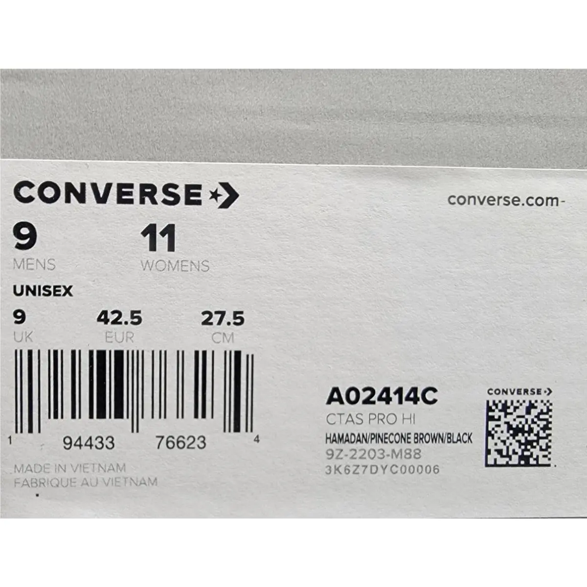 Converse shoes - Converse Chuck Taylor All Star Pro Hi - A02414c - Hamadan 5