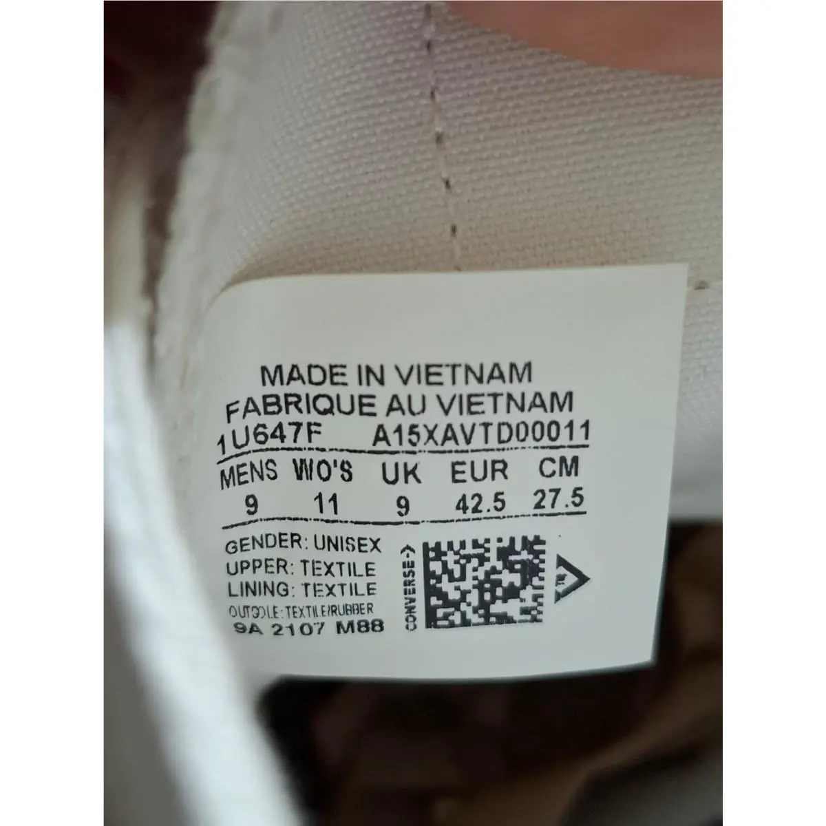 Converse shoes - Jack Purcell - Jack Purcell - 164225c - White (UPC: 888756802105) 3