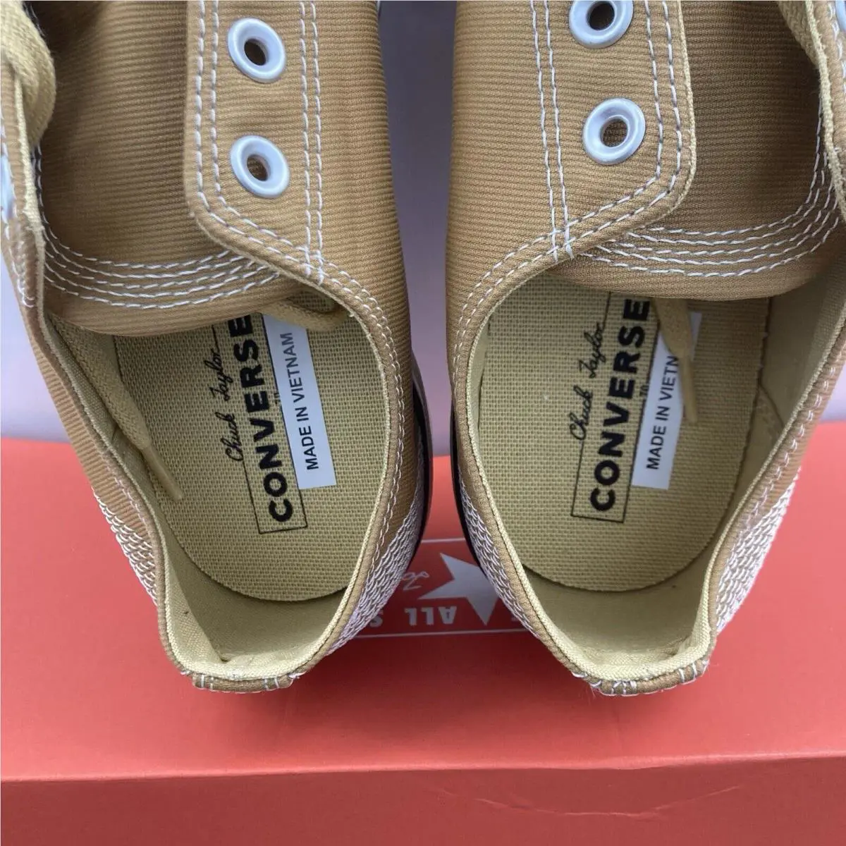 Converse shoes - Chuck 70 OX - Chuck - A07436C - Tan 4