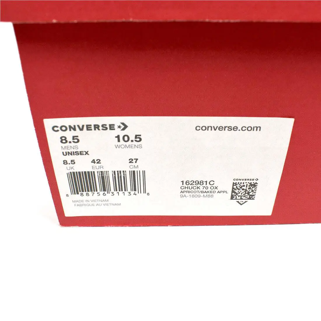 Converse shoes - Converse Chuck 70 OX - Chuck - 162981C - Black 15