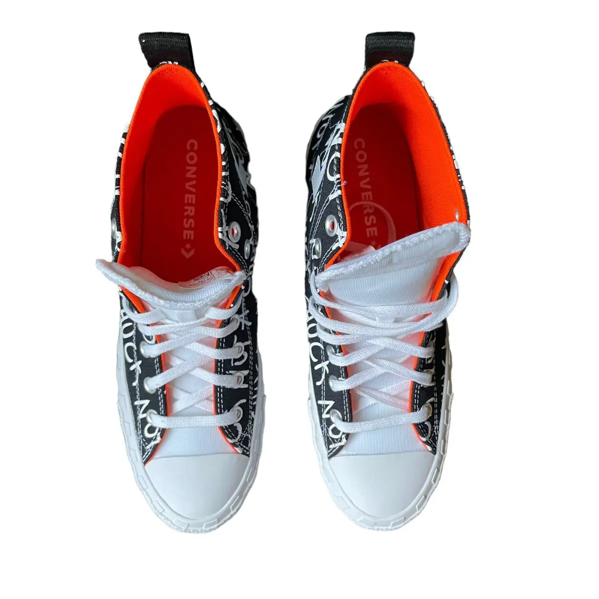 Converse shoes - Converse Untitl3d - 166502C - Black/White/Bold Madarin 1