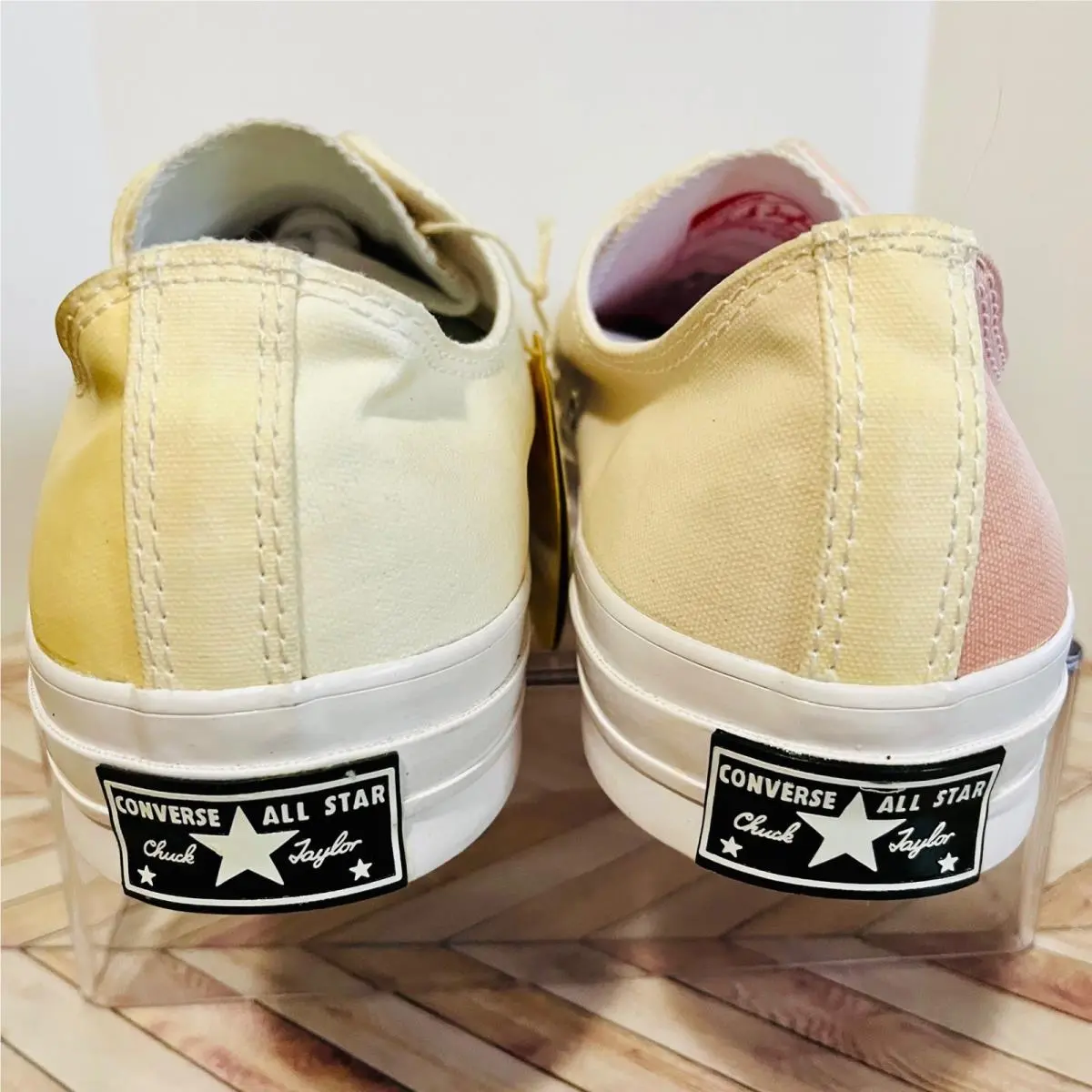 Converse shoes - Chinatown Market x Converse Chuck 70 Ox UV Activated - 166599C - White 4