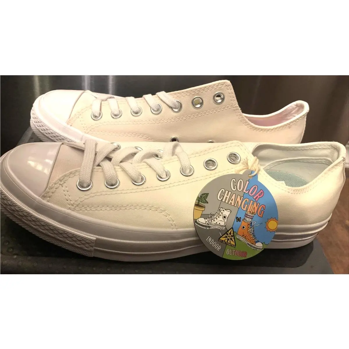 Converse Chuck 70 Ox Low x Chinatown Market UV Sz 10.5 Mens White 166599C Unisex